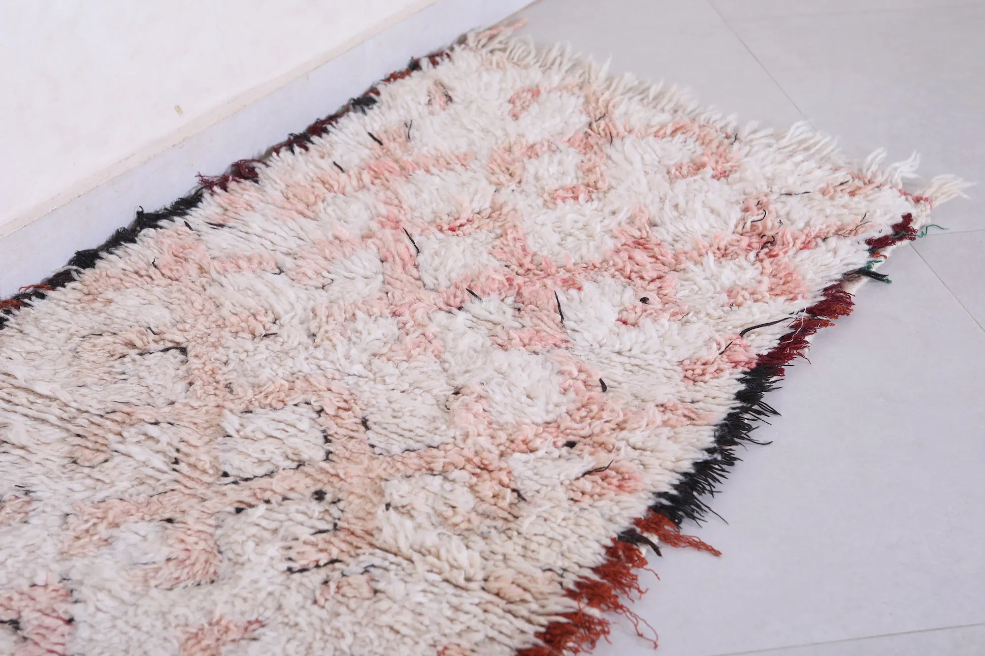 Moroccan Runner Rug - 2.2 x 5.6 ft