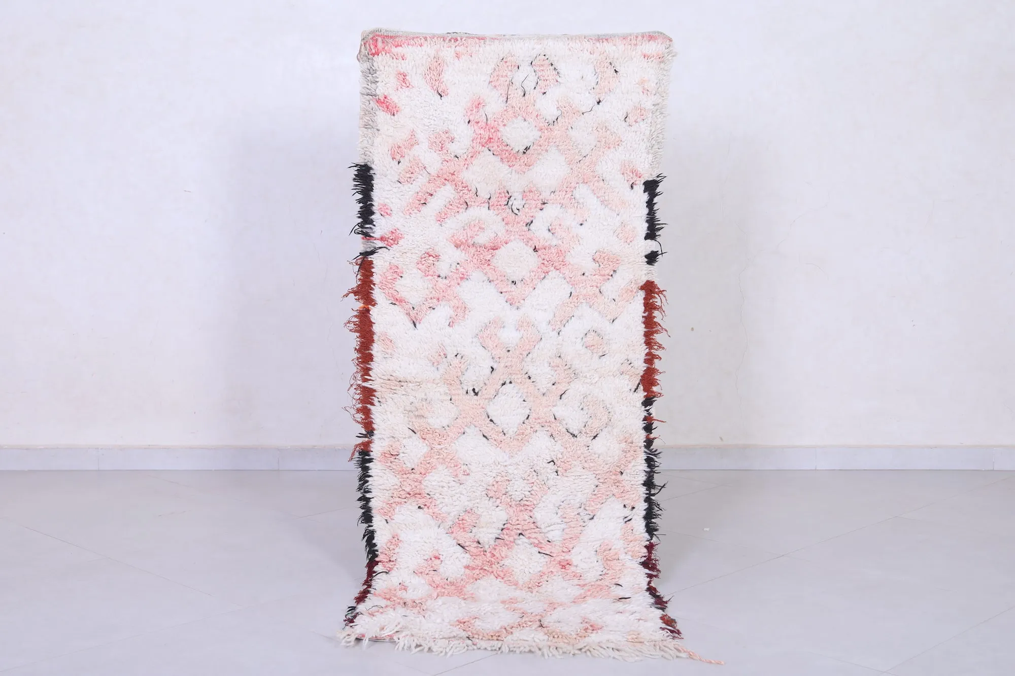 Moroccan Runner Rug - 2.2 x 5.6 ft