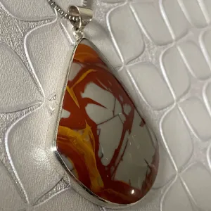Noreena Jasper 925 Sterling Silver Pendant from Pilbara Jasper
