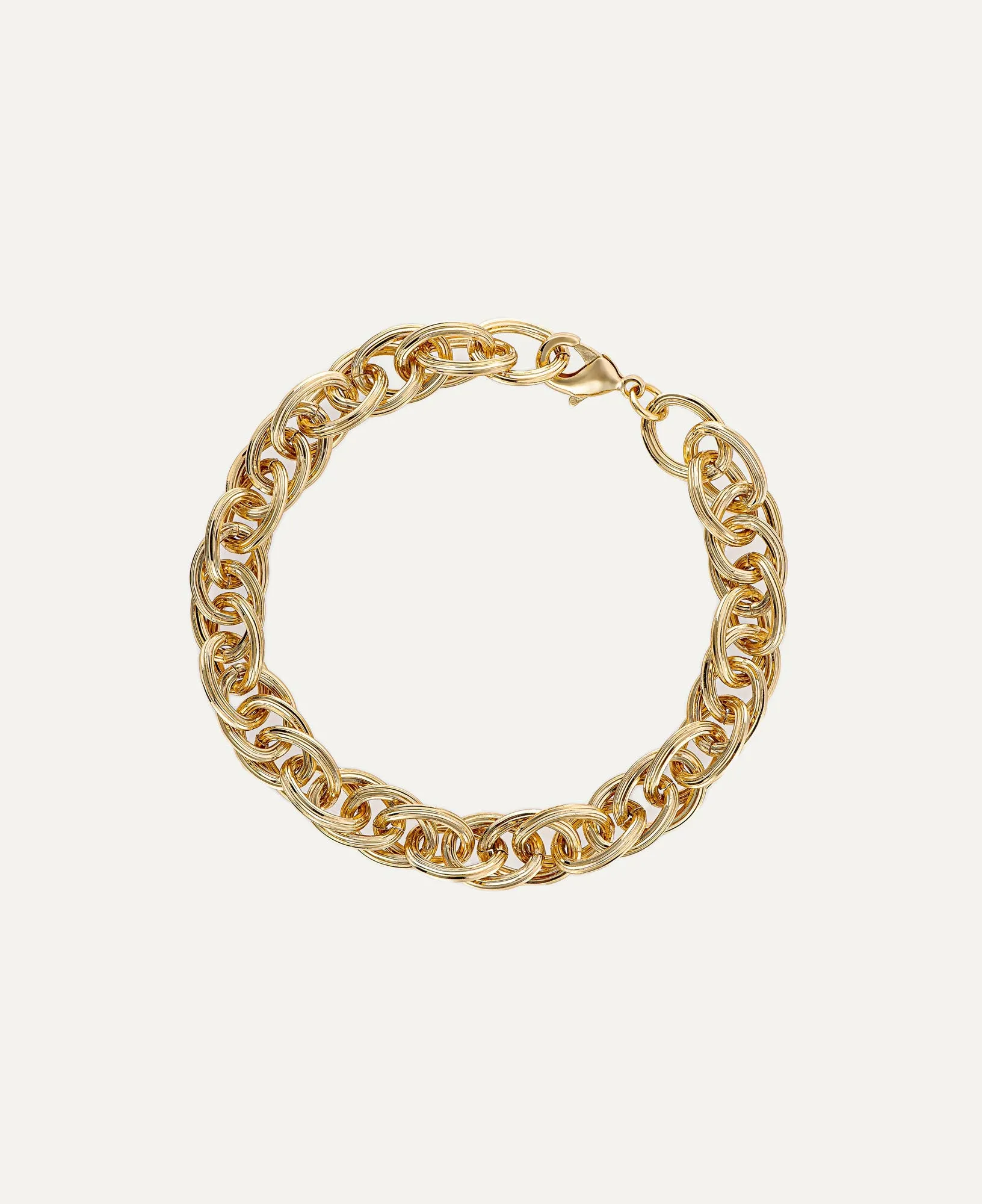 Ollie Chunky Chain Gold Bracelet