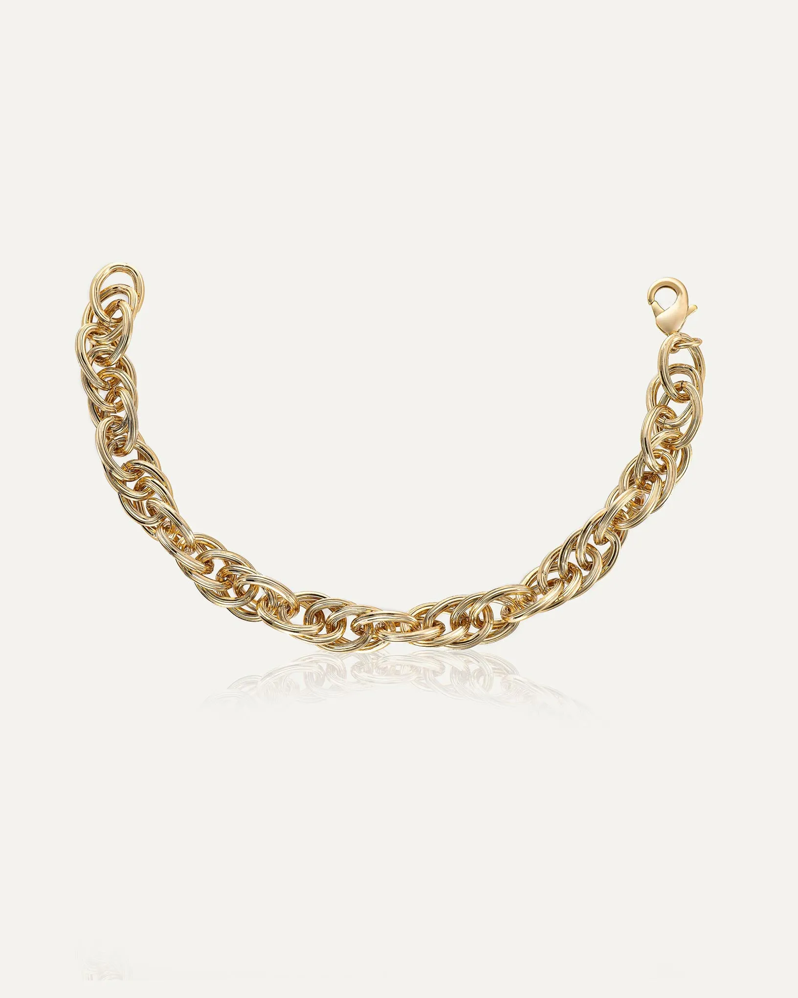 Ollie Chunky Chain Gold Bracelet