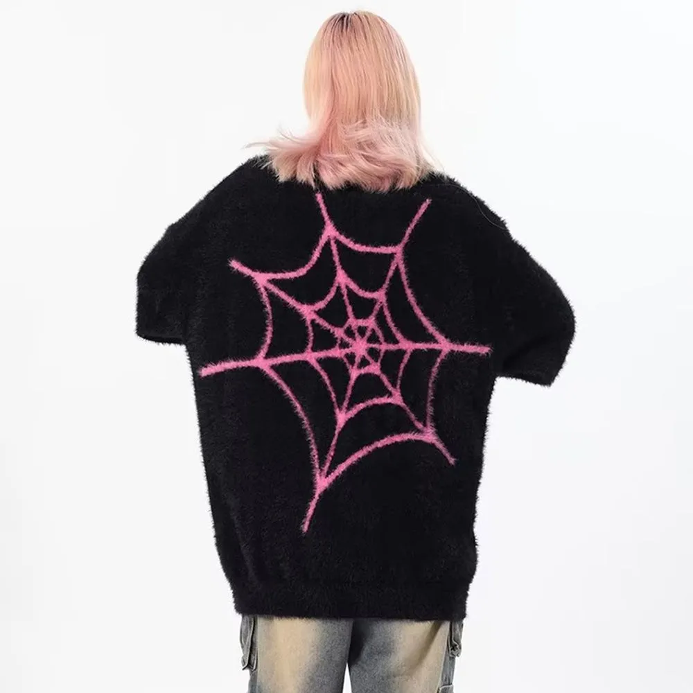 OOC' High Street Spider Jacquard Fleece Sweater
