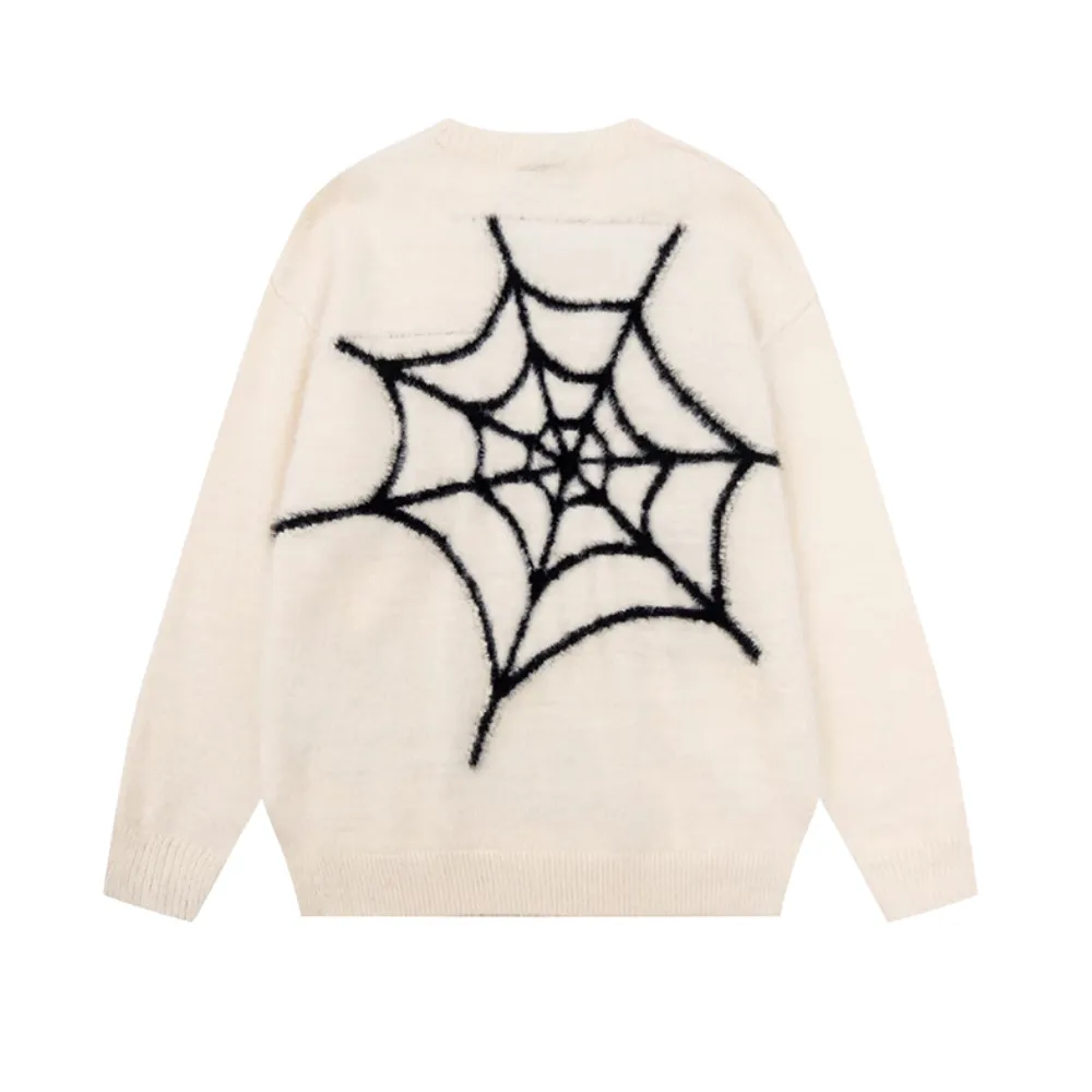 OOC' High Street Spider Jacquard Fleece Sweater