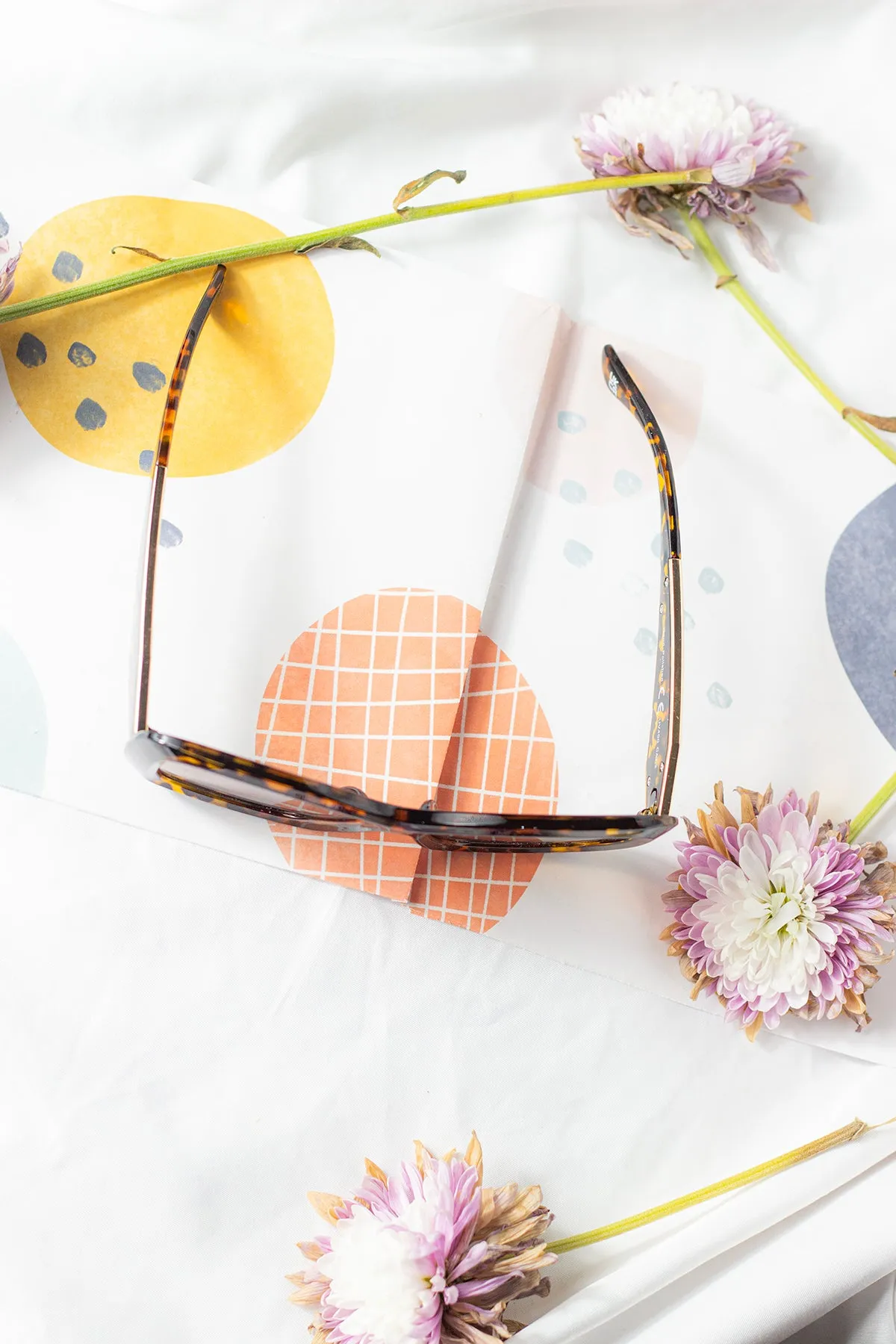 Oversized Chunky Cat Eye Angular Sunglasses