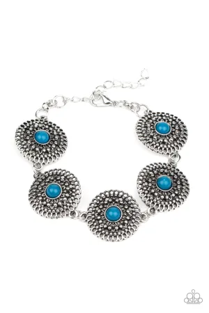 Paparazzi Accessories - Mojave Mandalas - Blue Bracelet