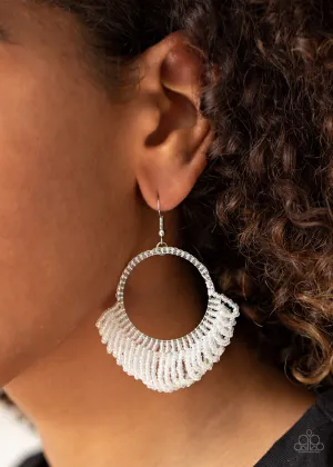 Paparazzi Cant BEAD-lieve My Eyes! - Multi Seed Bead Earrings