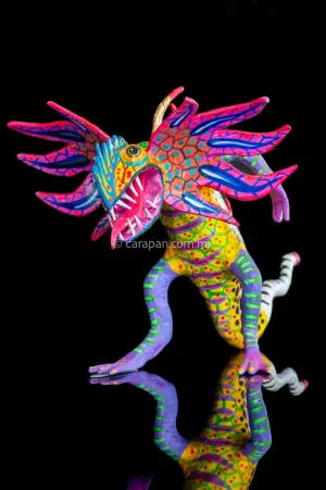 Paper Mache Alebrije Mythical Mexican monster