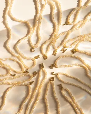 PEARL INITIAL NECKLACE