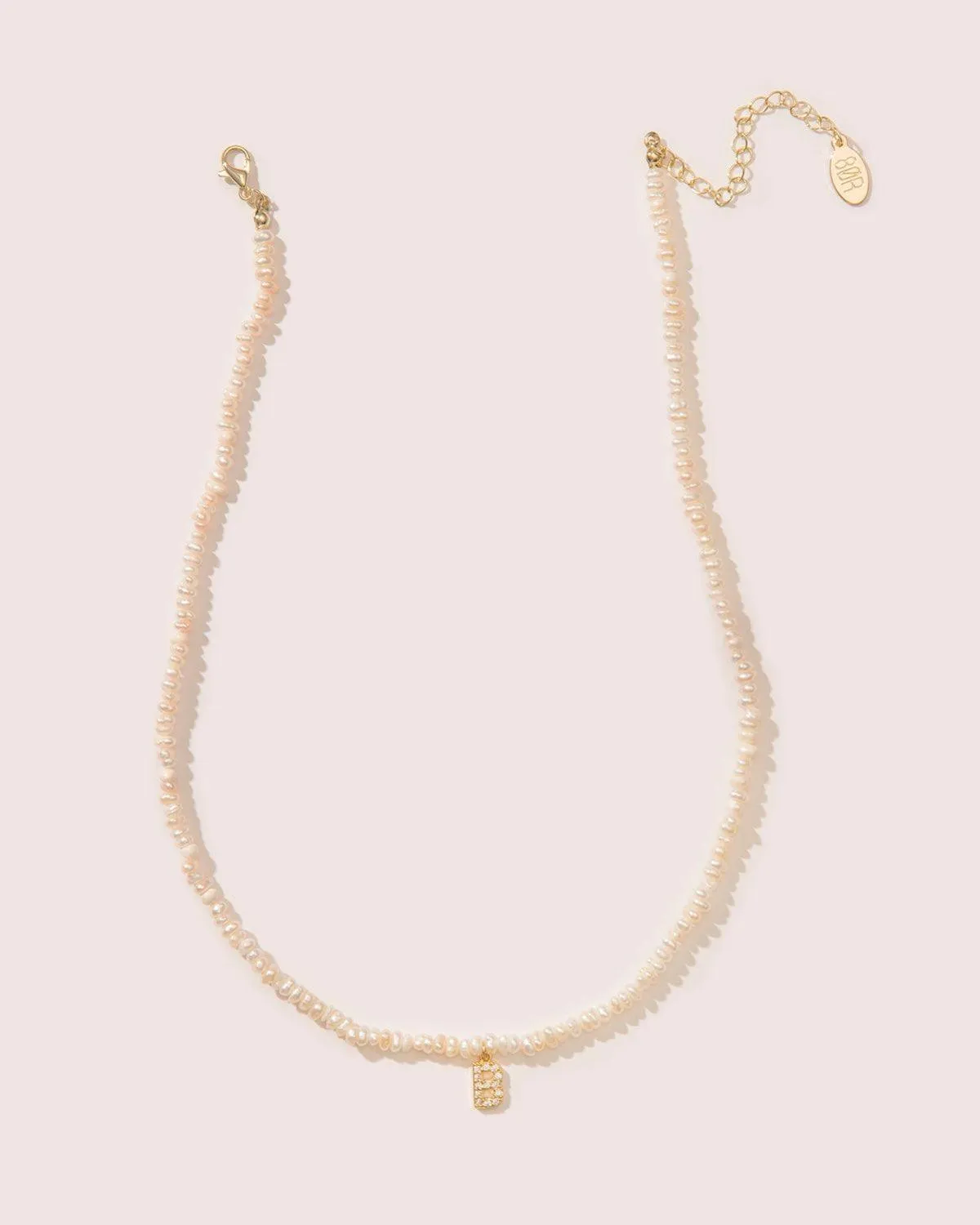 PEARL INITIAL NECKLACE