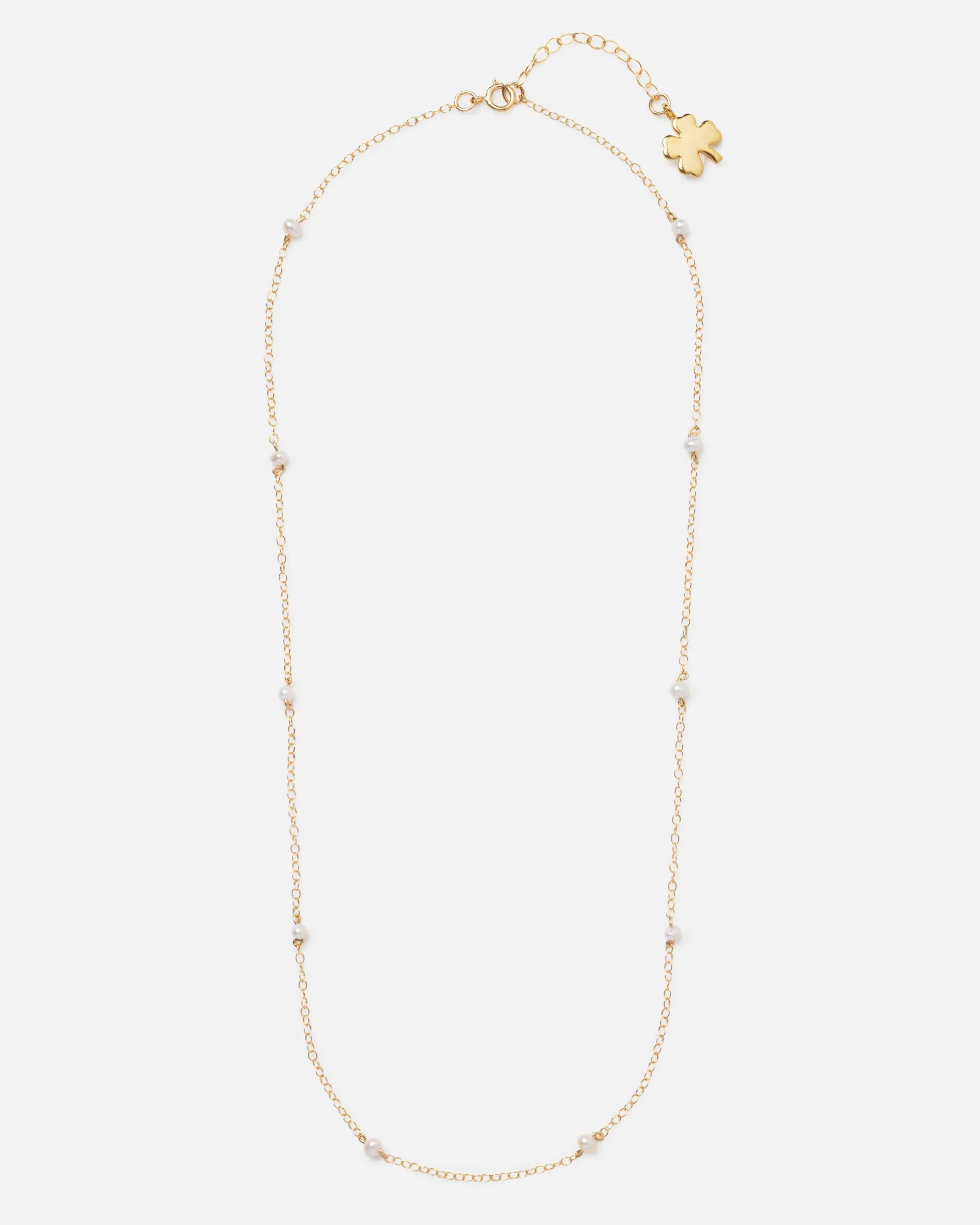 PEARL KATHY 14K GOLD-FILLED NECKLACE