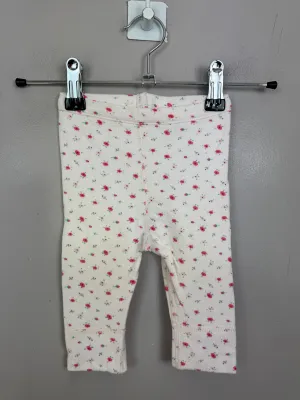 Petit Bateau Dainty Floral Leggings 3m
