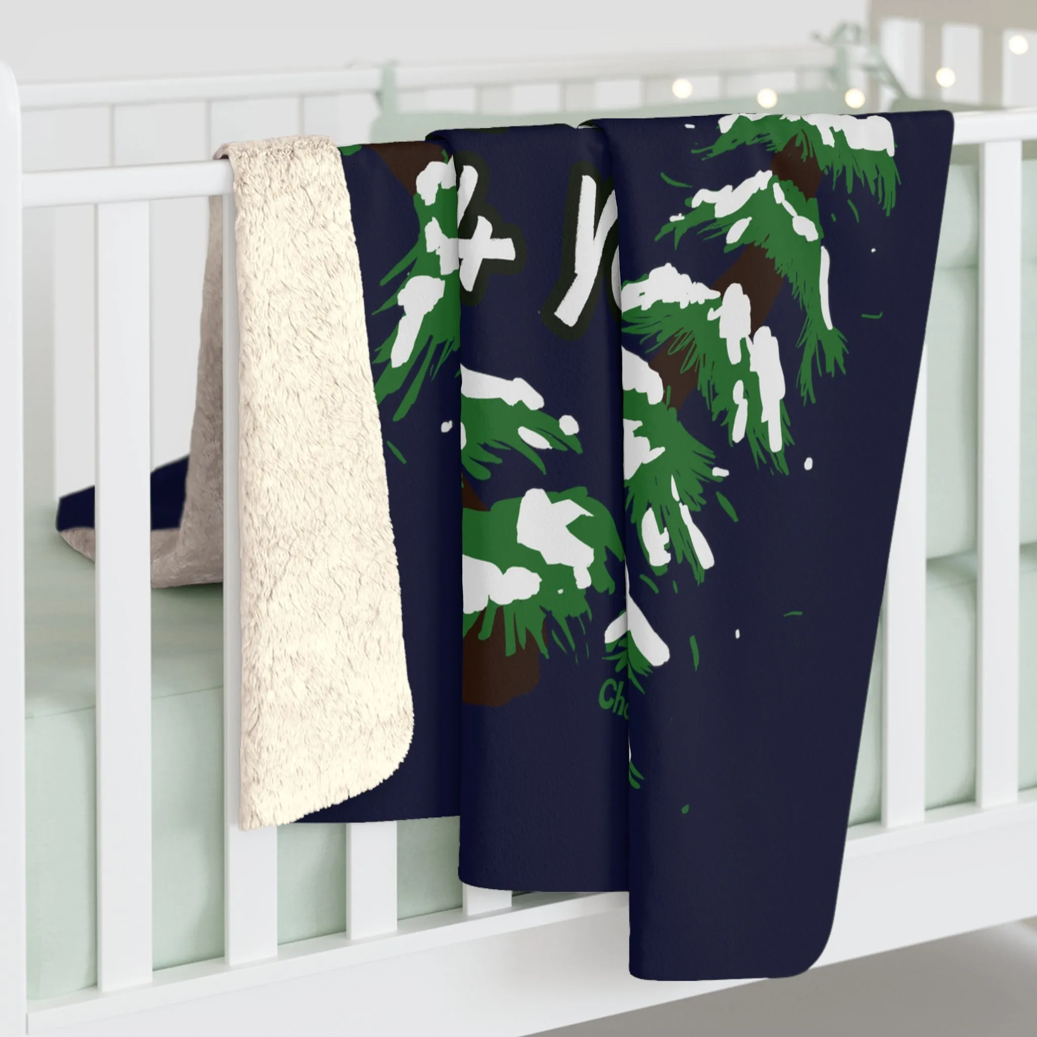 Pining For You Sherpa Fleece Blanket
