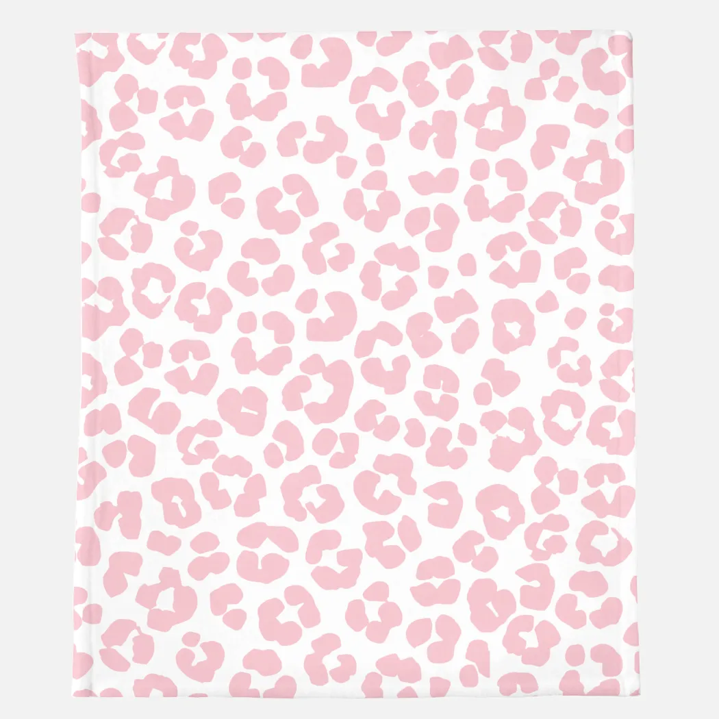 PINK LEOPARD | Minky Blanket