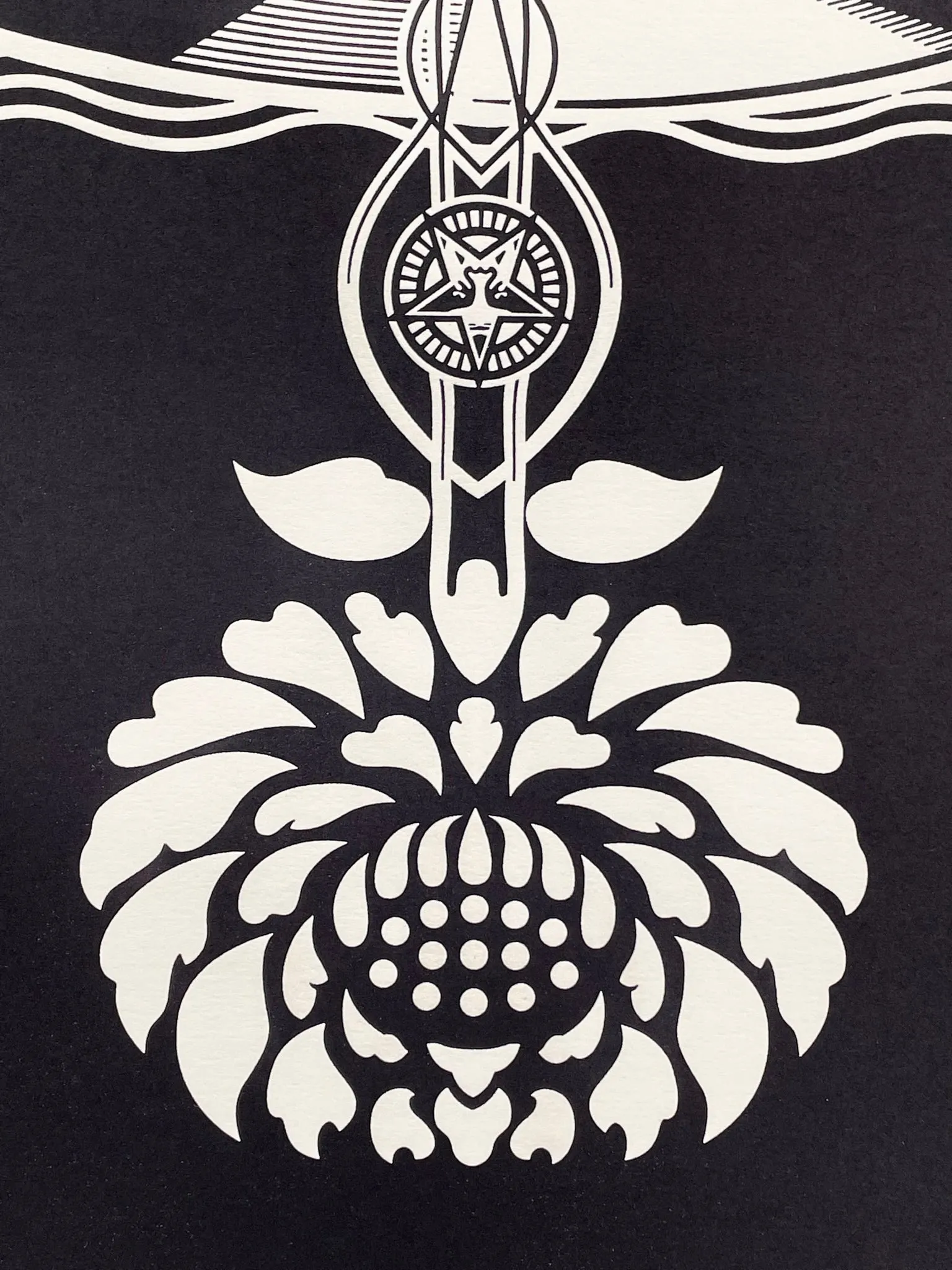 Post-Punk Flower (Black)