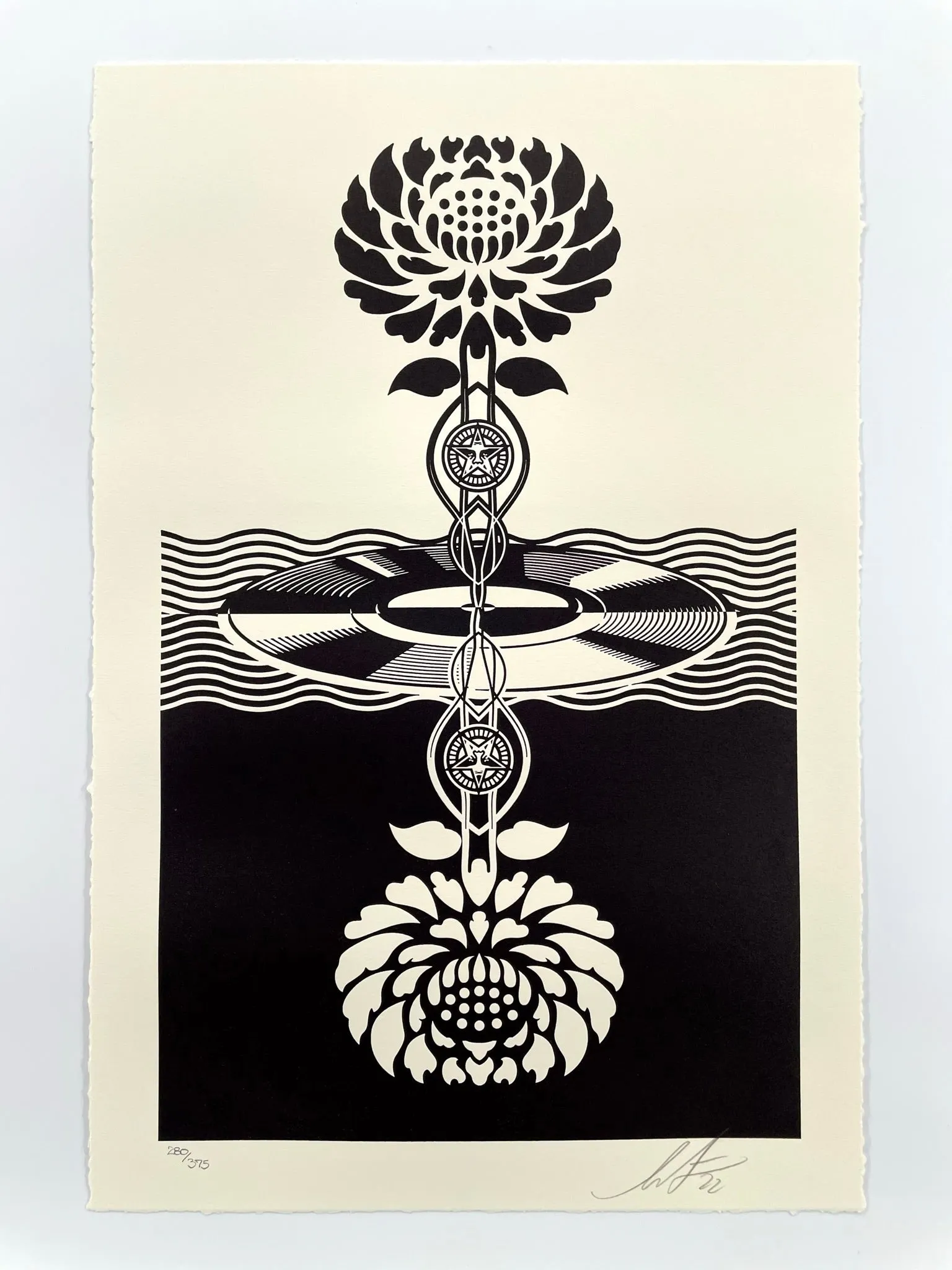 Post-Punk Flower (Black)