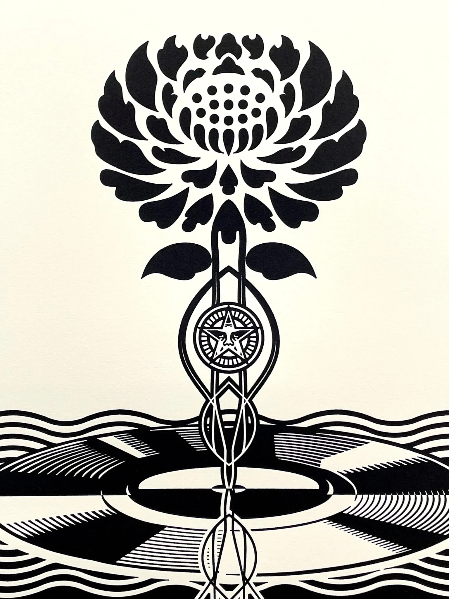 Post-Punk Flower (Black)