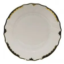 Princess Victoria Dinner Plate Black