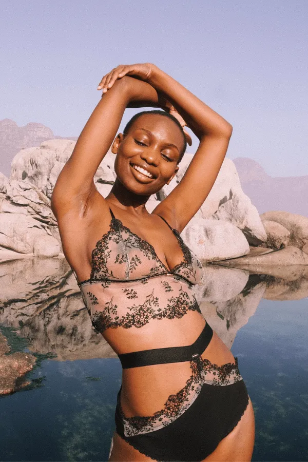 Rachel Longline Bralette