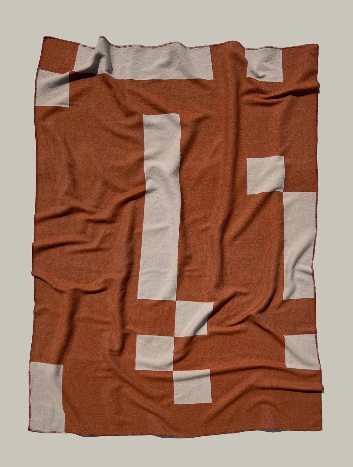 Red Fox Wool Throw