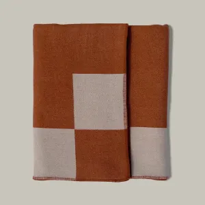Red Fox Wool Throw