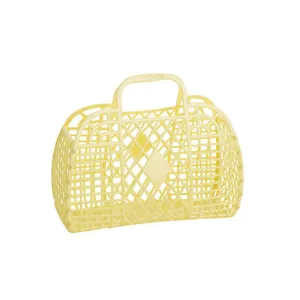 Retro Basket- yellow