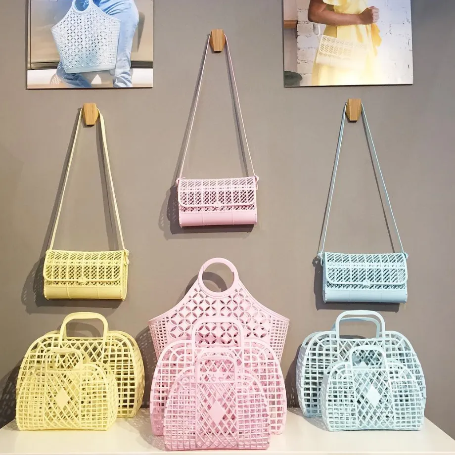 Retro Basket- yellow