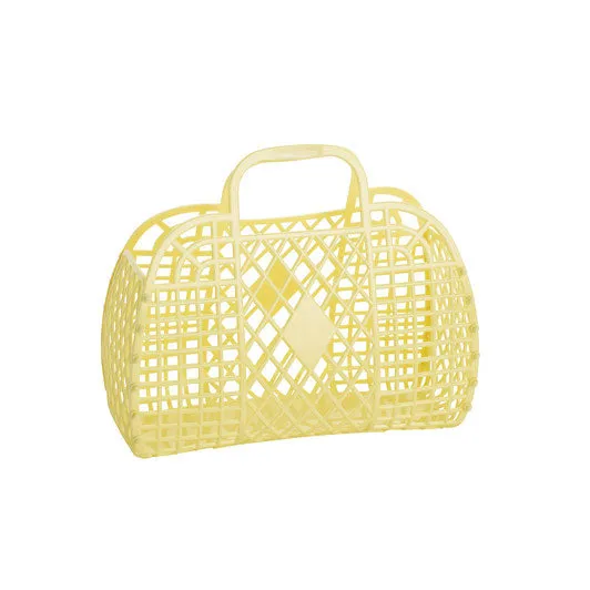 Retro Basket- yellow