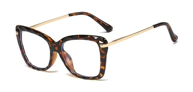 Retro Cutting Glasses Frames