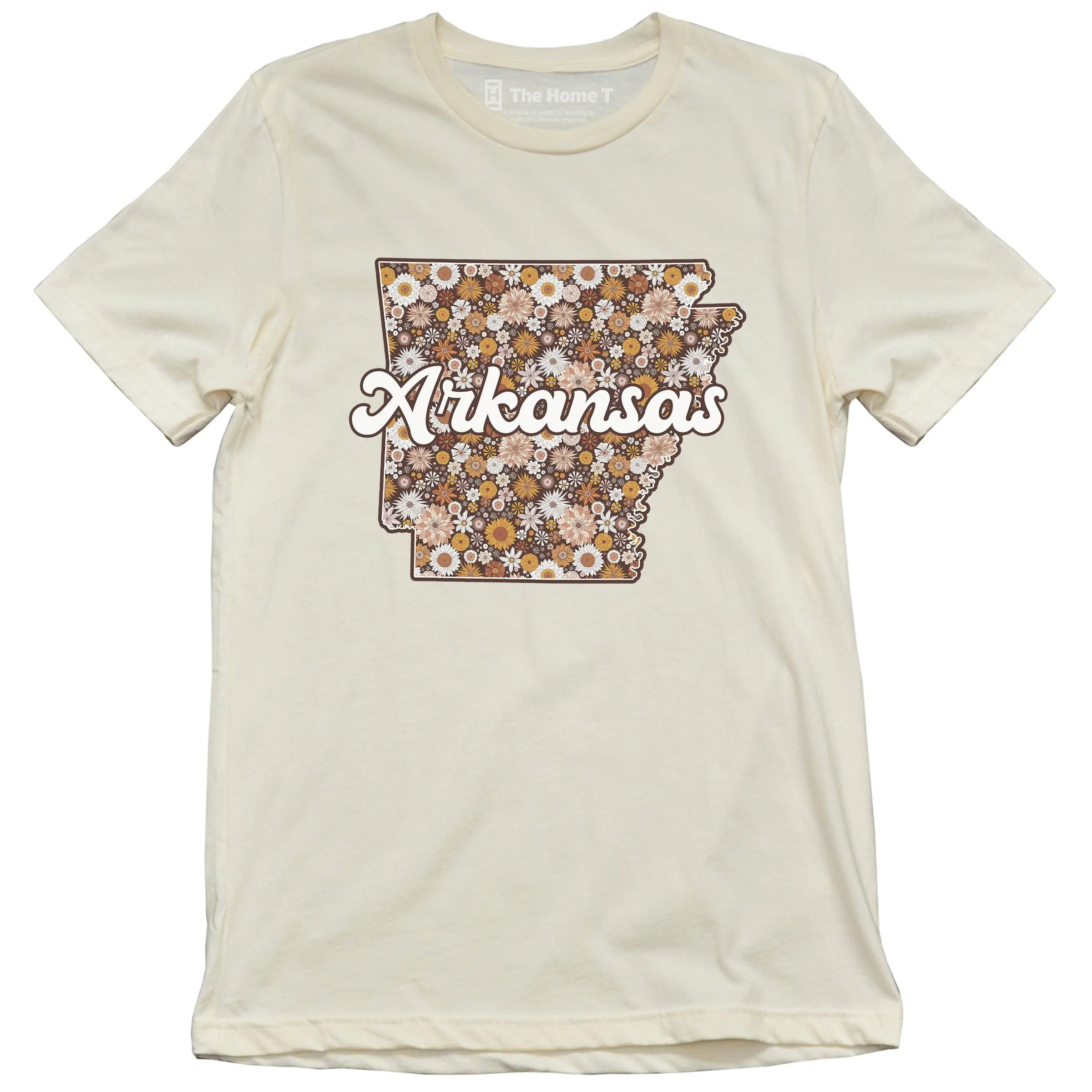 Retro Floral Arkansas