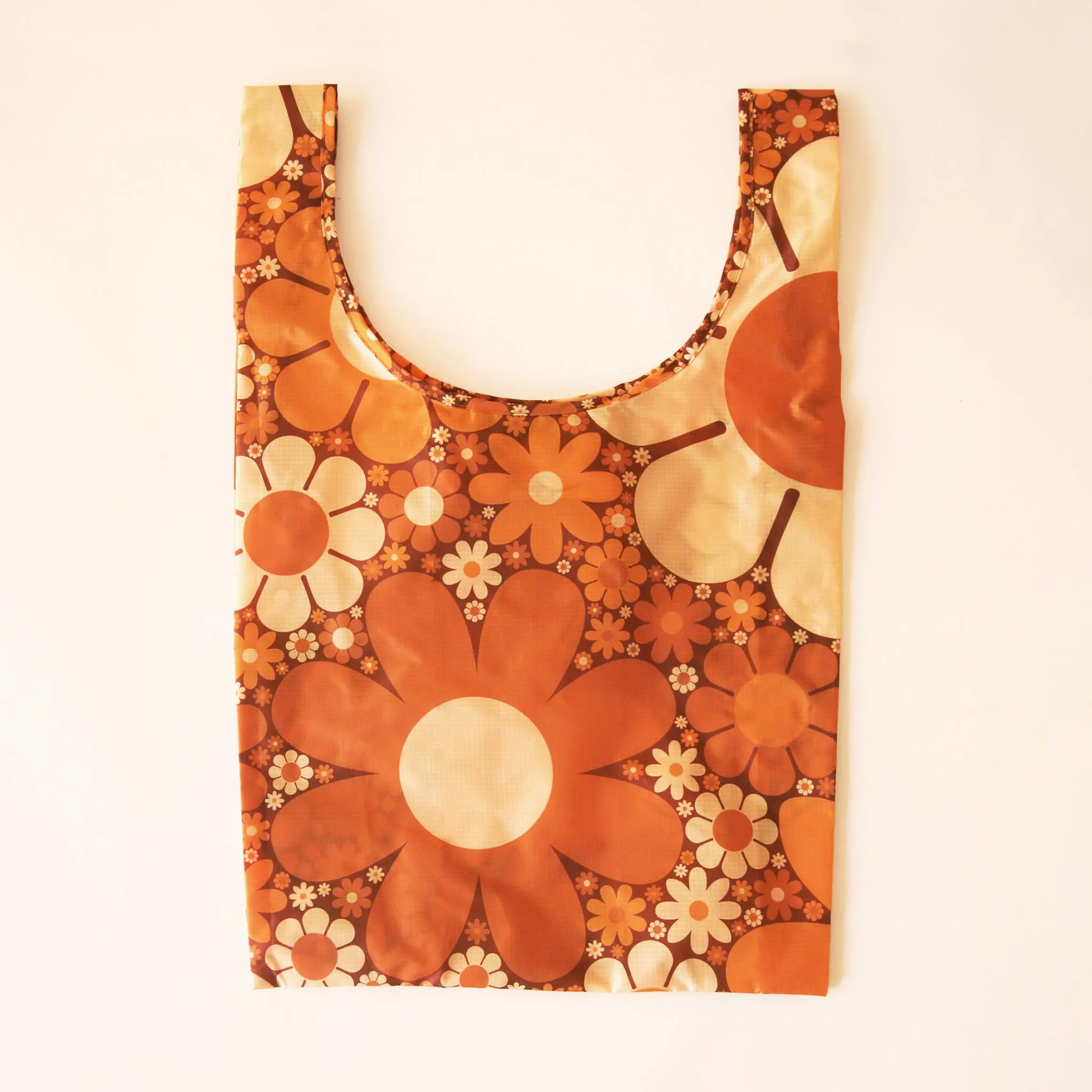 Retro Flower  Reusable Bag