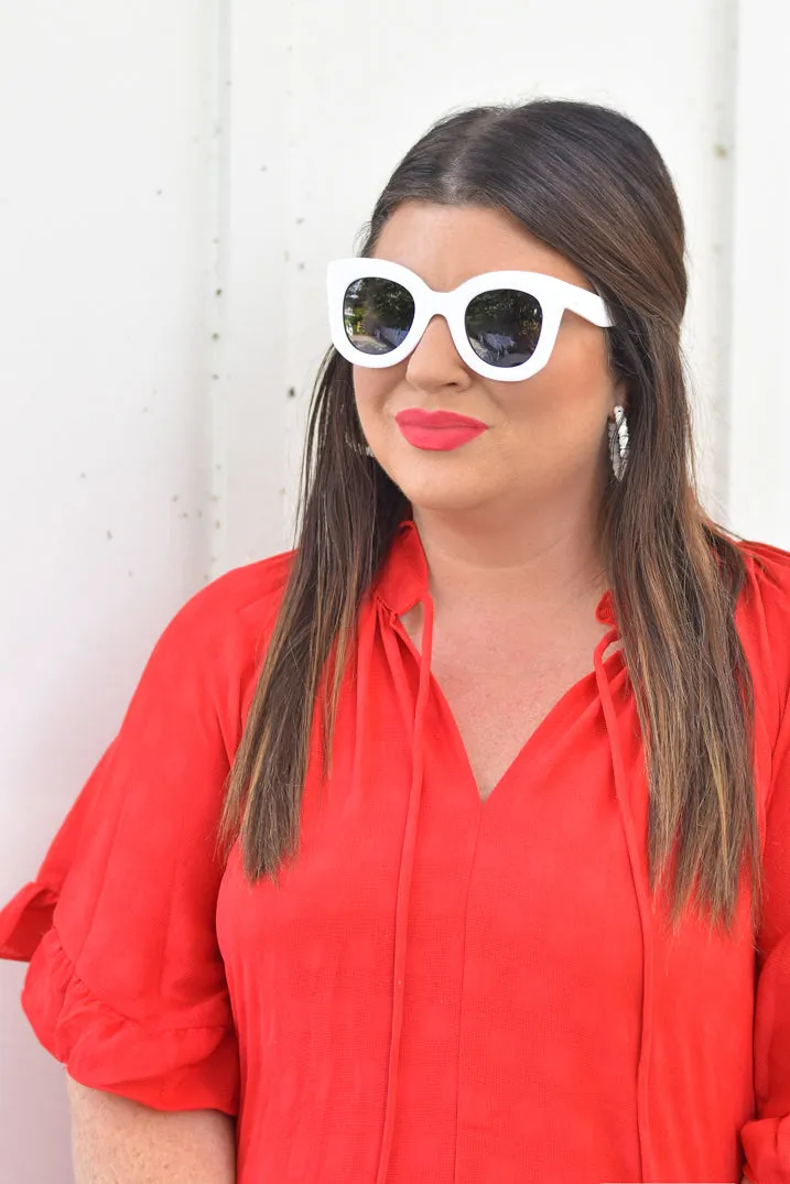 Retro White Sunnies