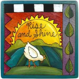 Rise and Shine Plaque by Sticks, PLQ001-D703098