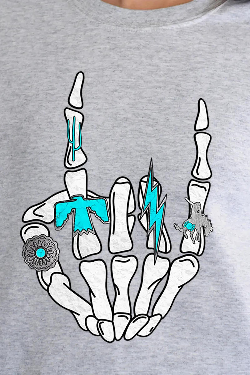 Rockin' Turquoise Unisex NuBlend Crew Sweatshirt