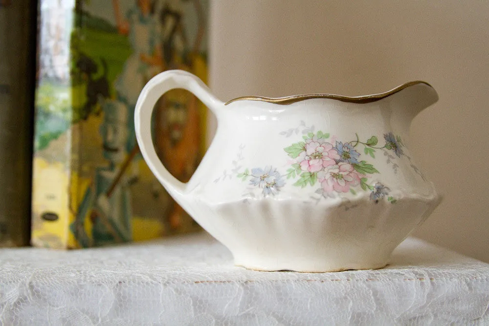 Rosey Homer Laughlin Creamer