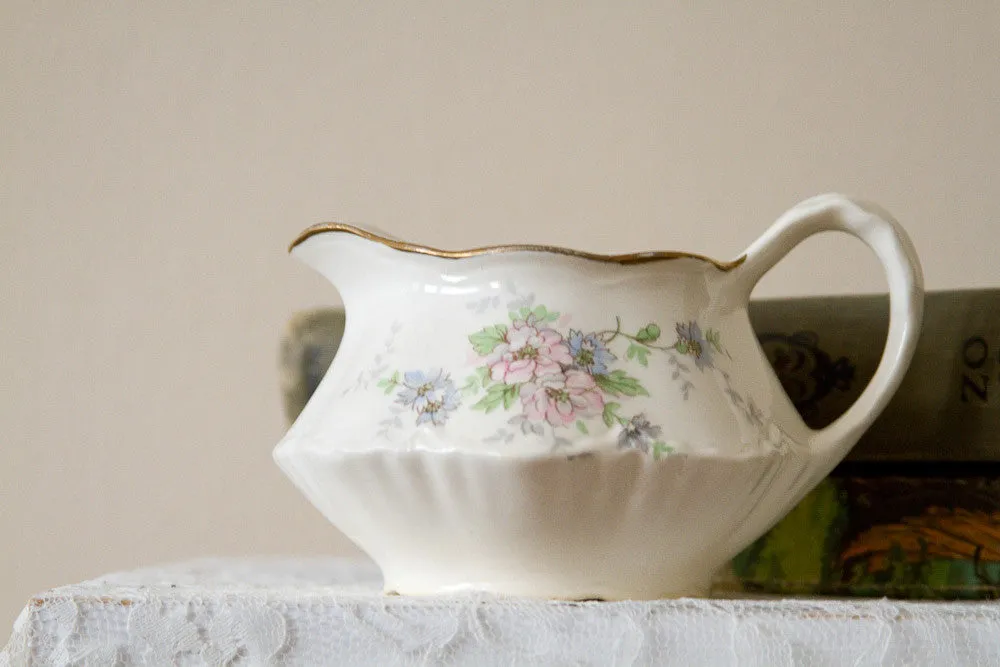 Rosey Homer Laughlin Creamer