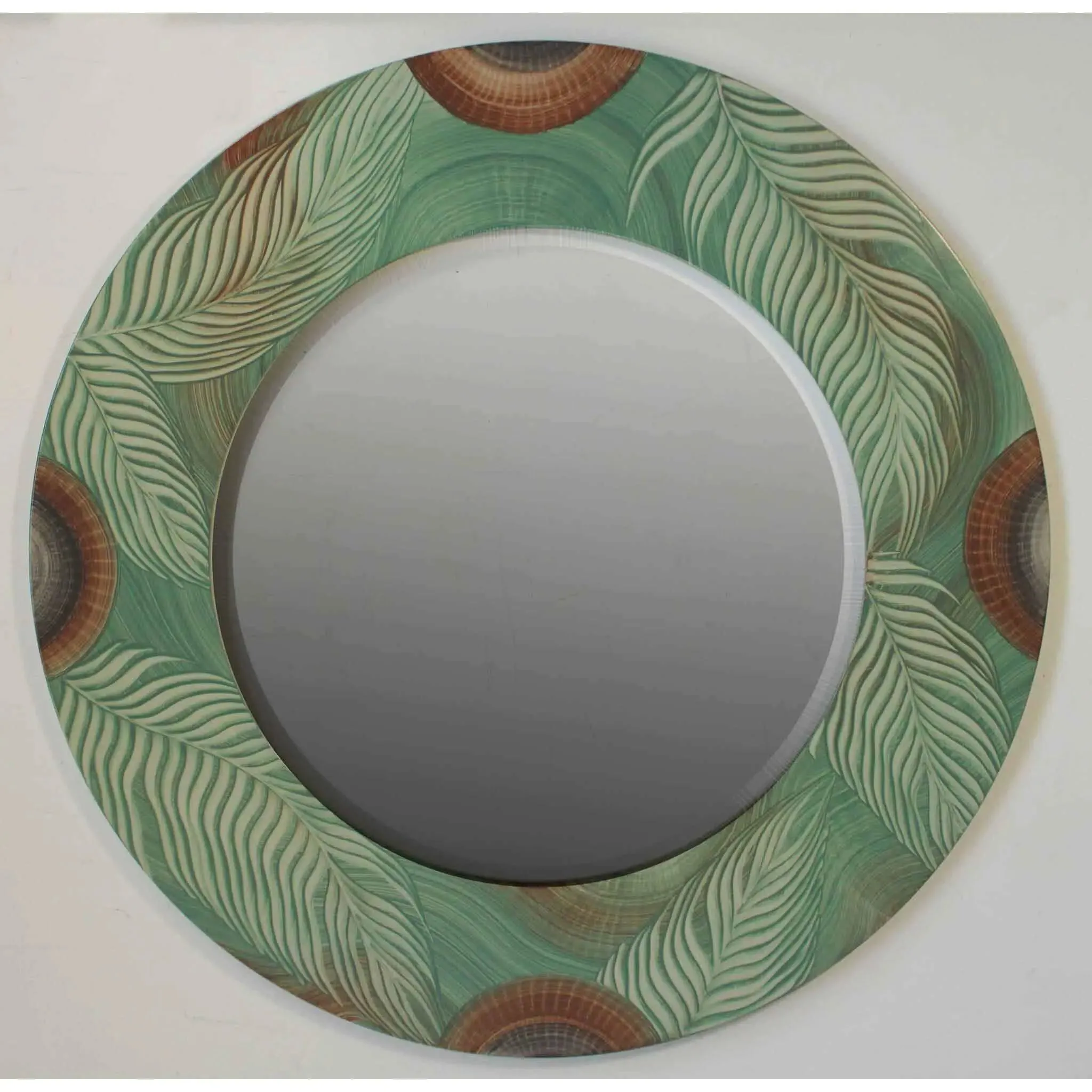 Round Mirror L445S by Grant Noren