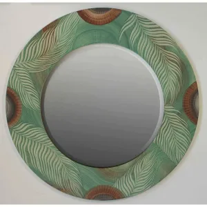 Round Mirror L445S by Grant Noren