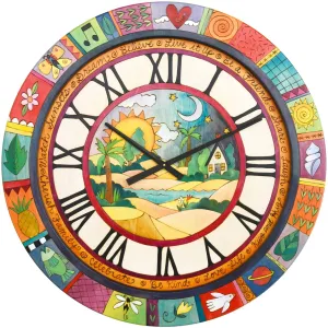Round Wall Clock by Sticks CLK007, CLK014, CLK015, D71896