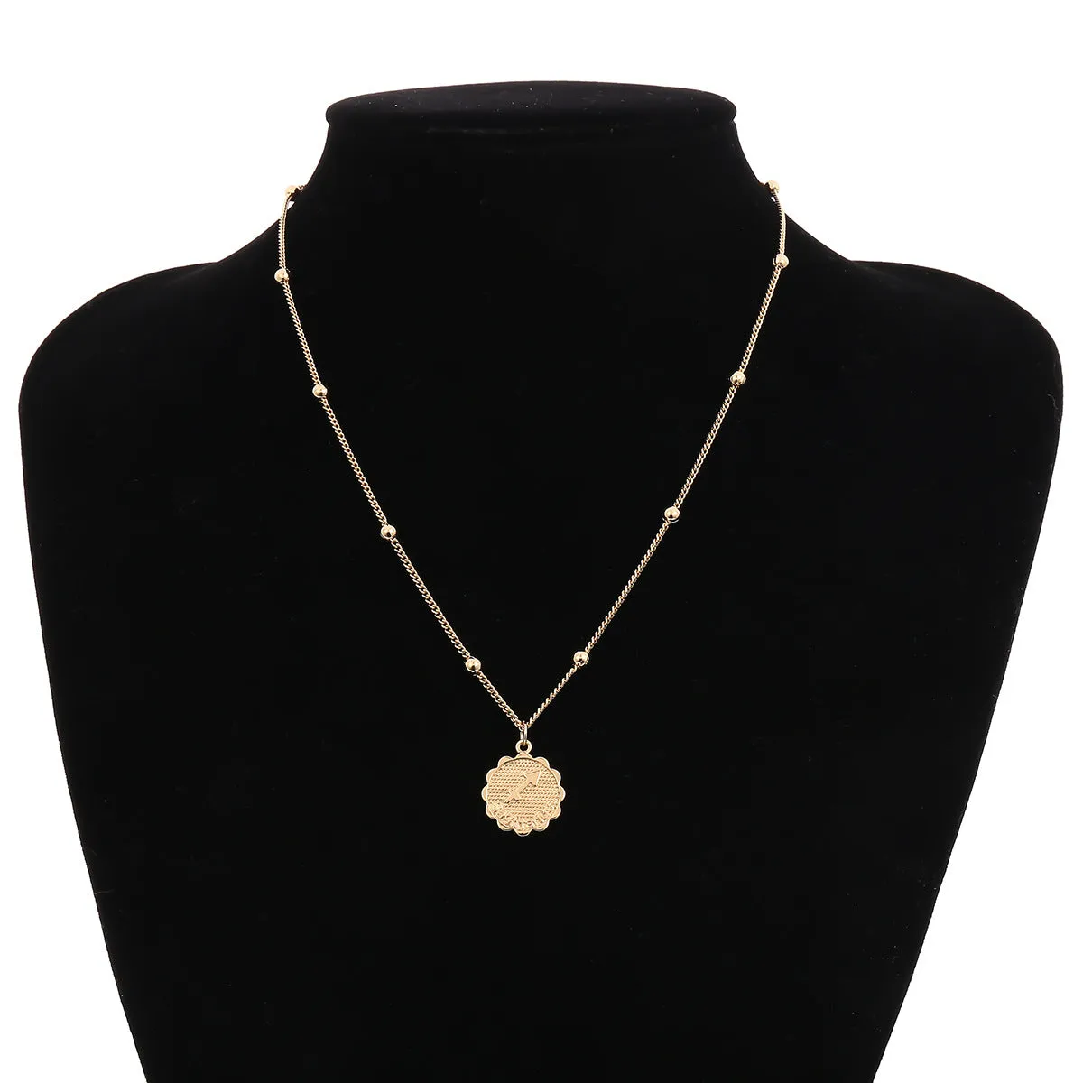 Sagittarius zocoin necklace