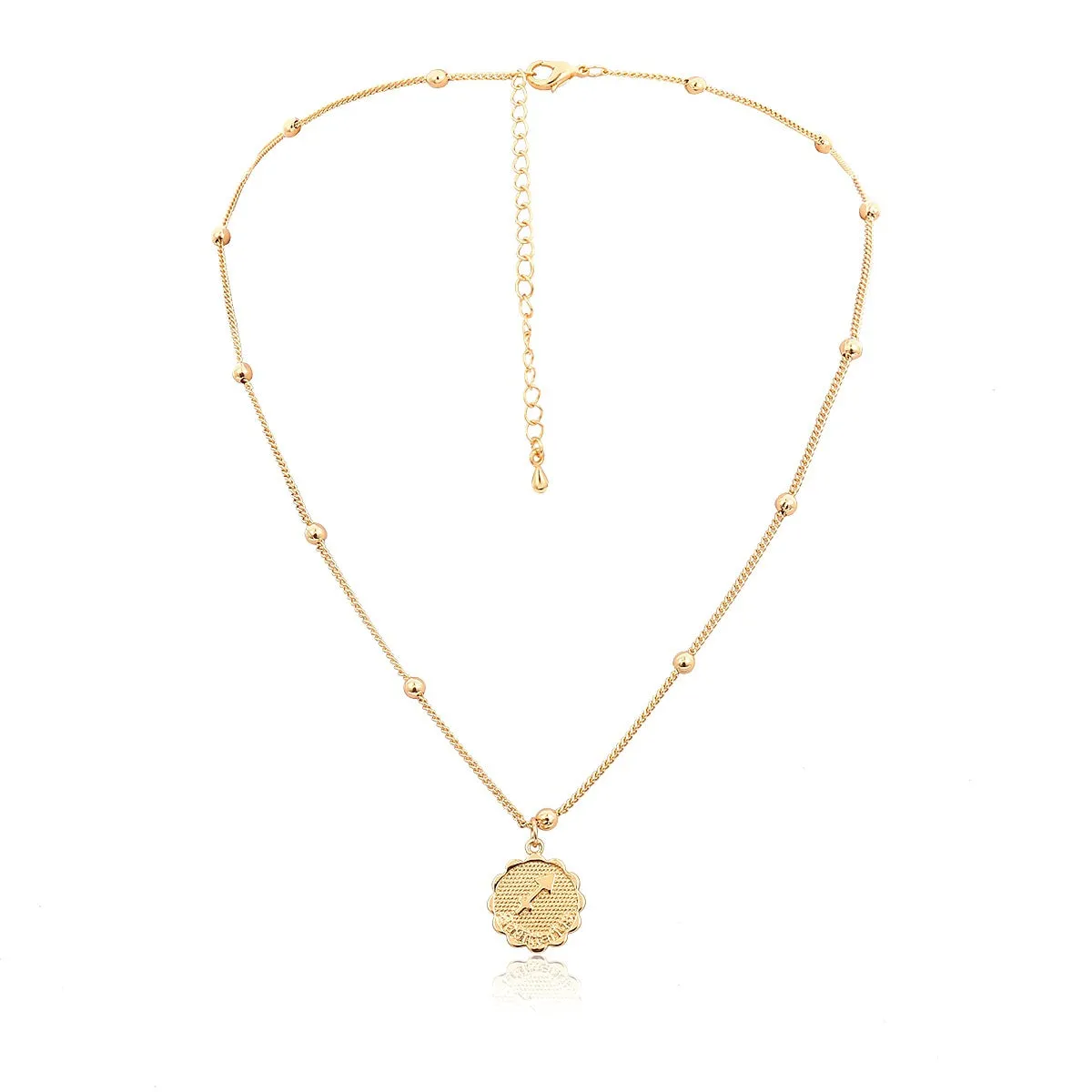 Sagittarius zocoin necklace