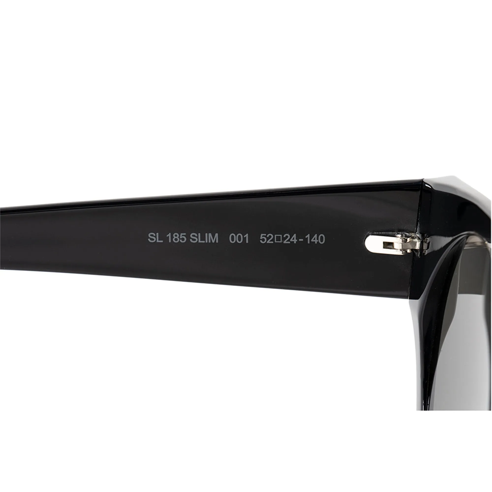 Saint Laurent Saint Laurent SL 185 SLIM 001 52 Round Sunglasses
