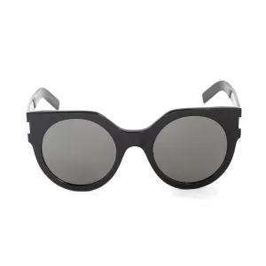 Saint Laurent Saint Laurent SL 185 SLIM 001 52 Round Sunglasses