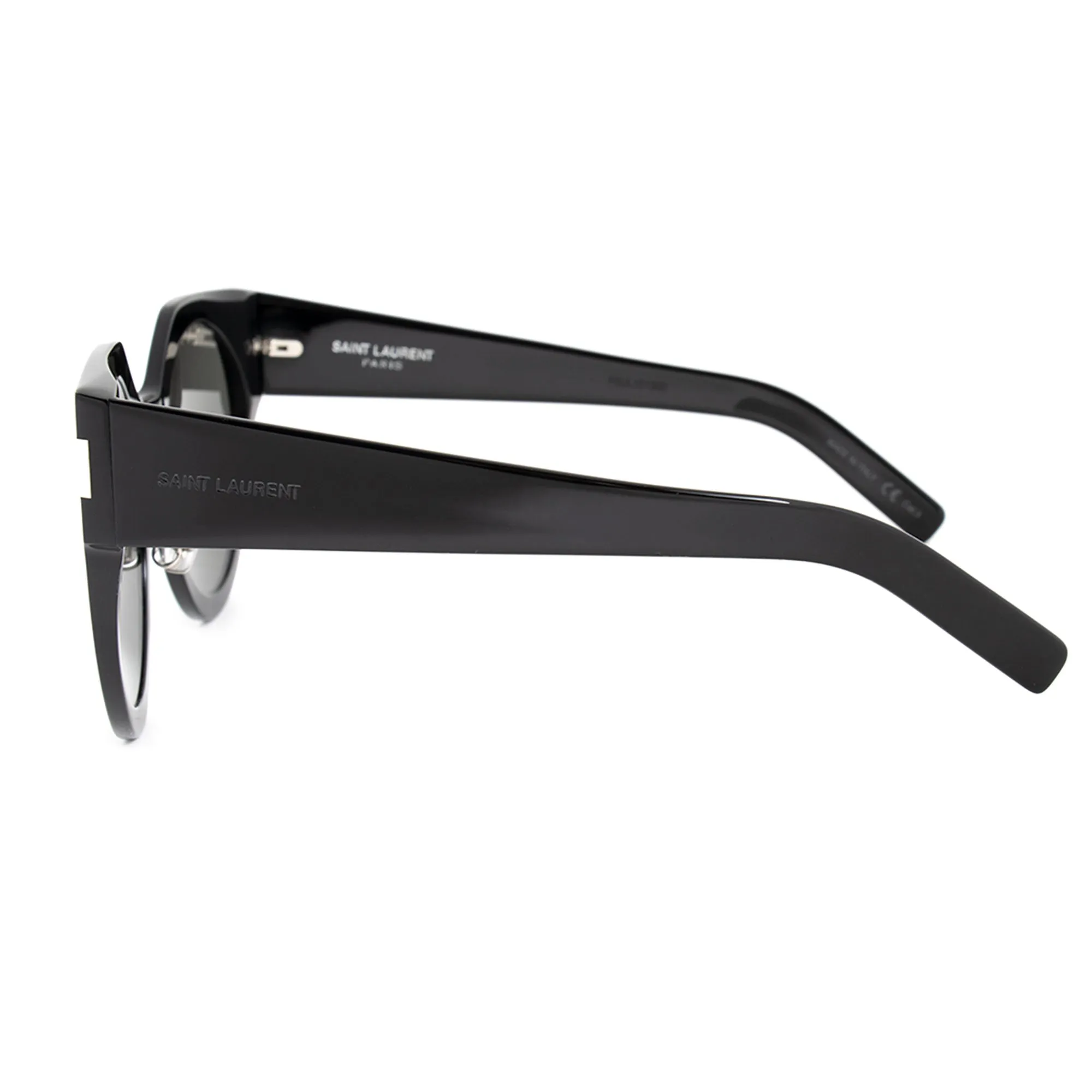 Saint Laurent Saint Laurent SL 185 SLIM 001 52 Round Sunglasses