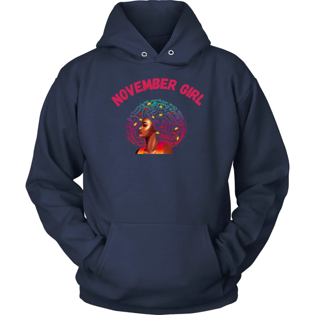 Scorpio Girl | Birthday Hoodie | Sagittarius Queen | November Hoodie | Zodiac Scorpio