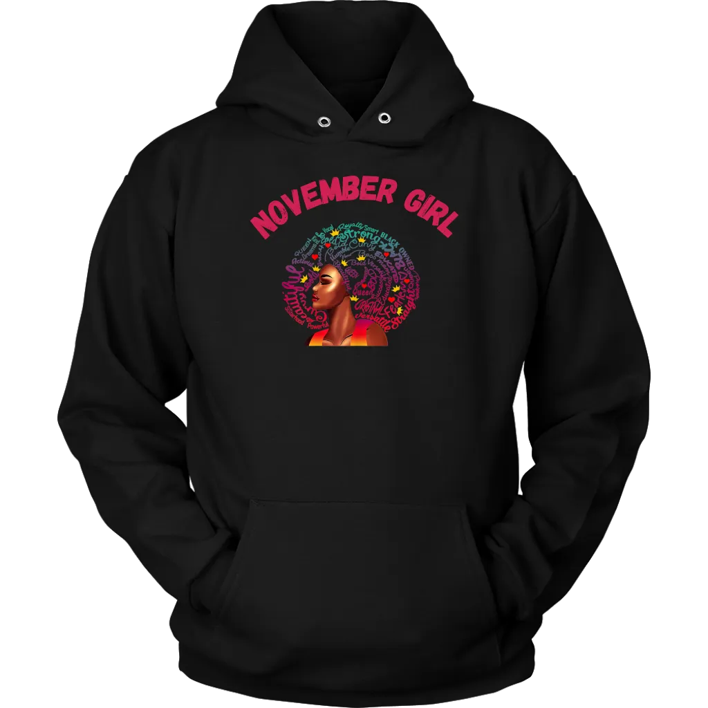 Scorpio Girl | Birthday Hoodie | Sagittarius Queen | November Hoodie | Zodiac Scorpio