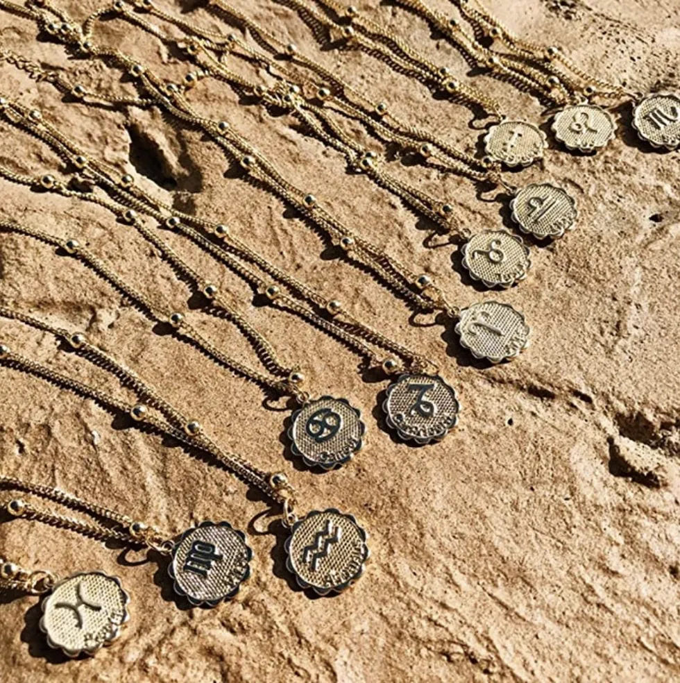 Scorpio zocoin necklace