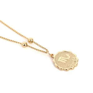 Scorpio zocoin necklace