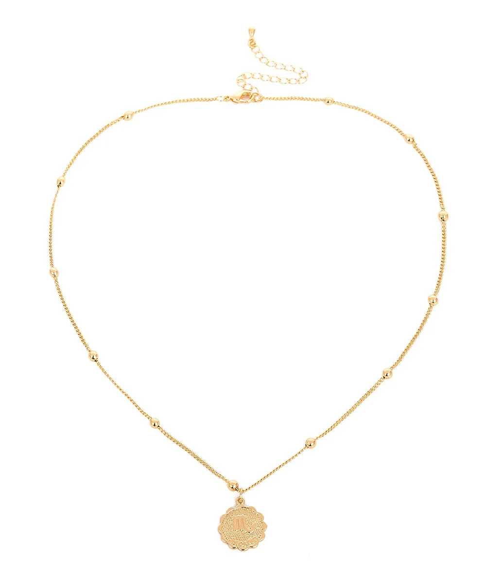 Scorpio zocoin necklace