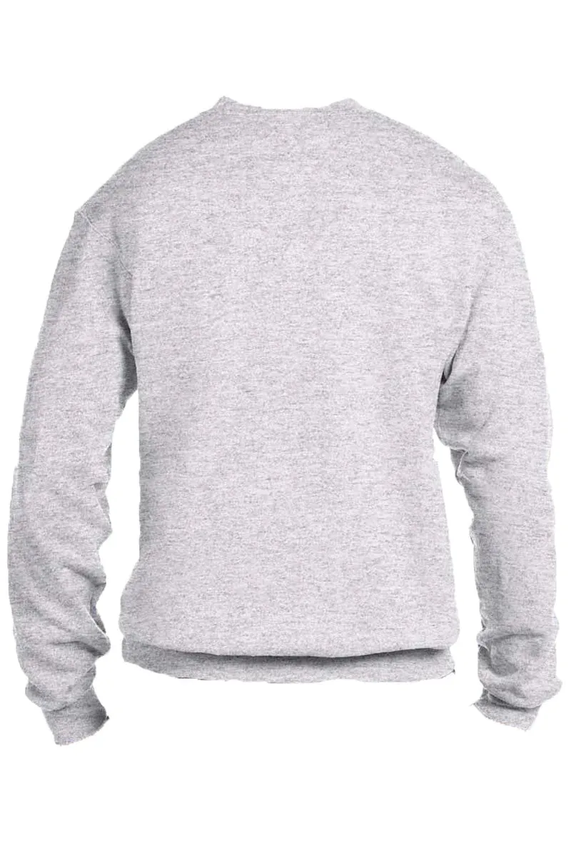 Script Leopard Baseball Mama Ecosmart Crewneck Sweatshirt