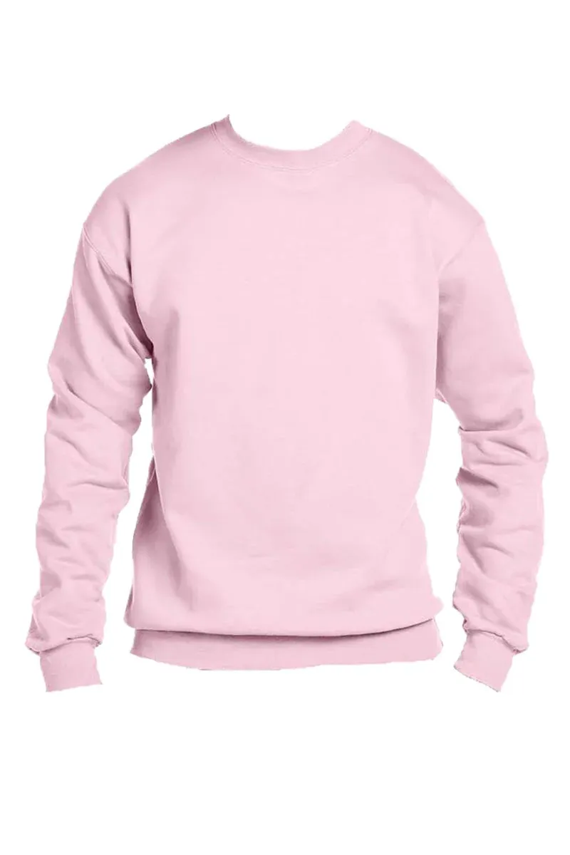 Script Leopard Baseball Mama Ecosmart Crewneck Sweatshirt